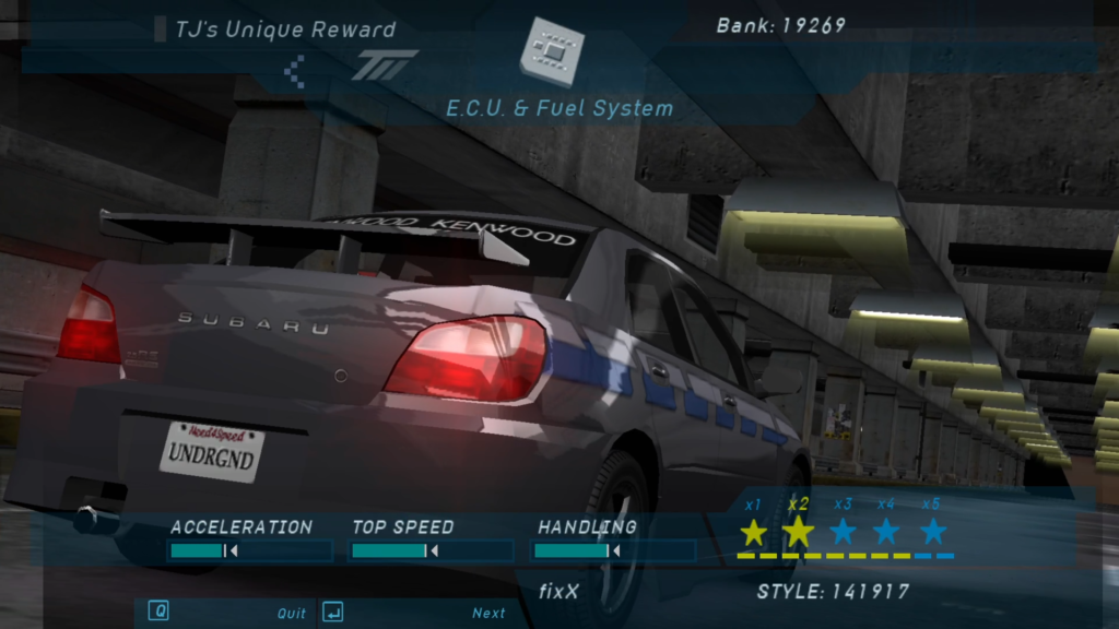 Need For Speed Underground